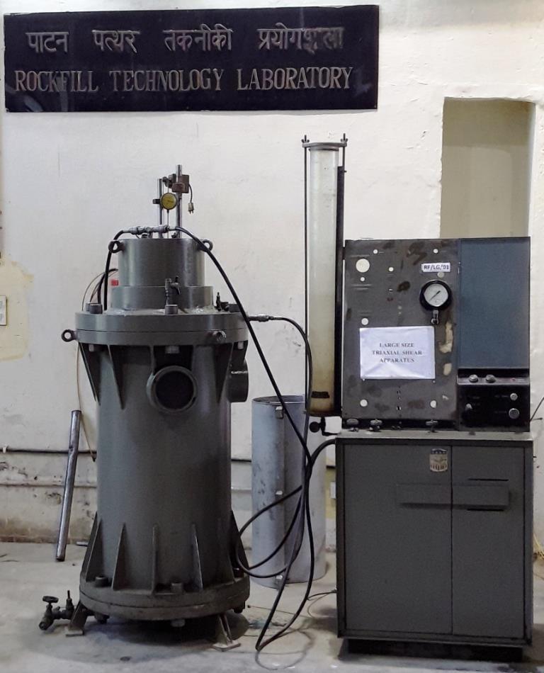 Large Size Triaxial Shear Testing Equipment
